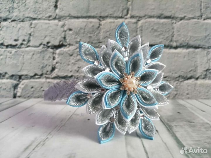 Ободок снежинка