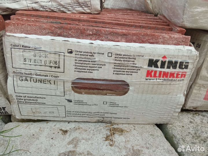 Плитка klinker