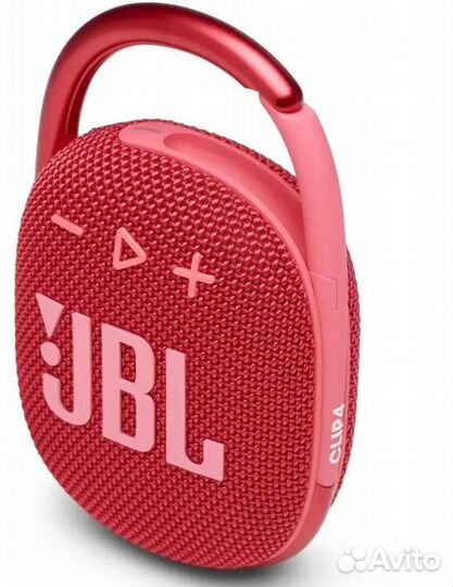 Колонка портативная JBL Clip 4, 5Вт, красный jblclip4redam