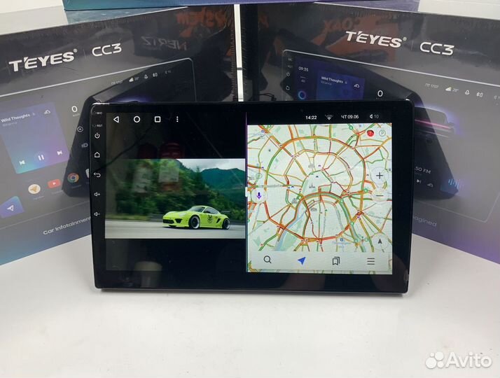 Магнитола на андройде Teyes 3/32 для Toyota