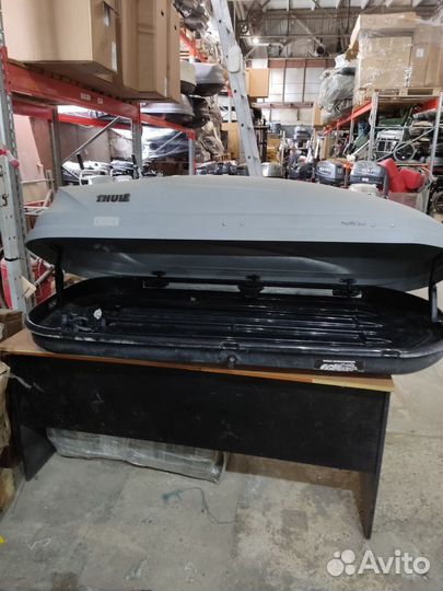 Автобокс на крышу авто 410 л thule бу