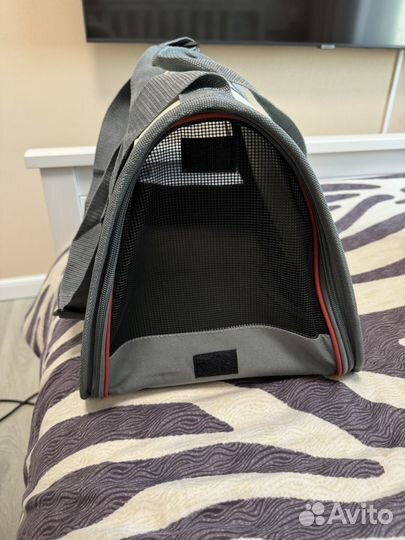 Переноска для кошек и маленьких собак, 42х24х26 см