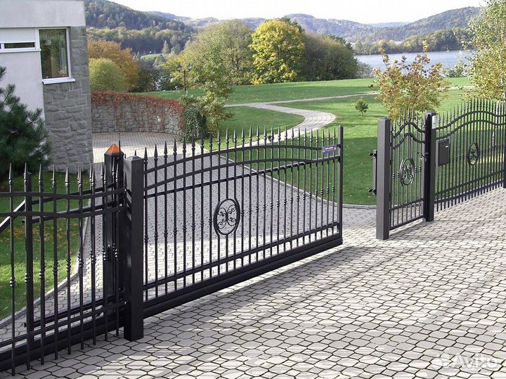 H2Заборы кованные 2D на заказ 2м/h2 p/p pstr