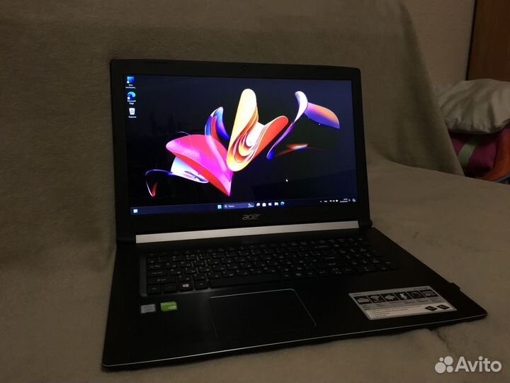 Ноутбук acer aspire 5 a517-51g-58kj