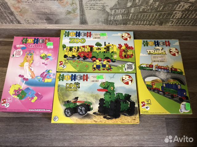 Развивающий Конструктор Clics Бельгия