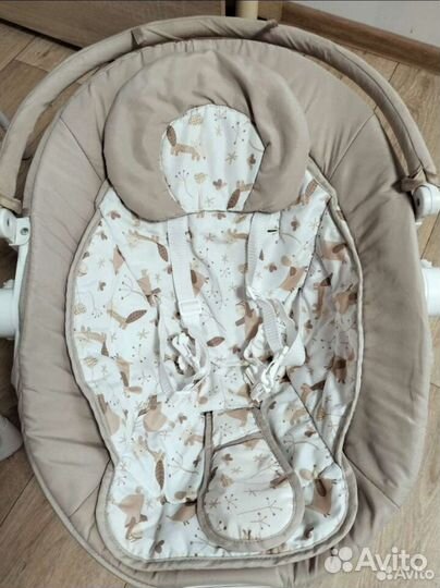 Детские электронные качели шезлонг