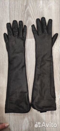 Перчатки женские кожаные 7.5 размер