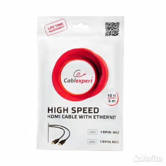 Кабель hdmi-hdmi v1.4 Gembird, 4.5м