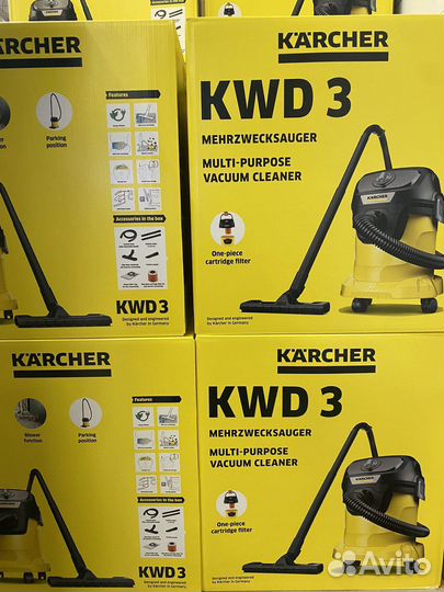 Пылесос karcher wd 3