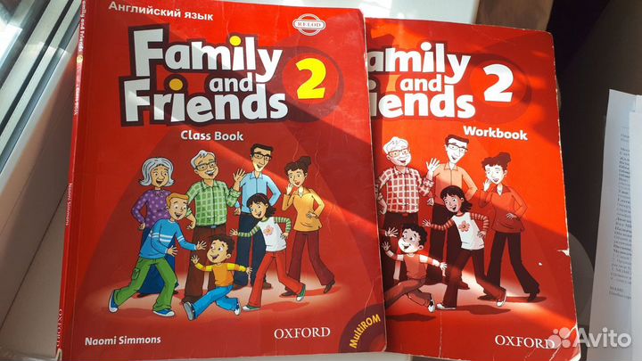 Английский Family and friends 2,3,4,5 часть Оригин