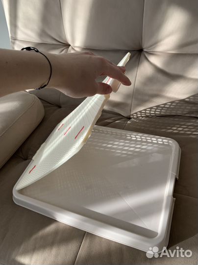 Лоток для собак под пеленку