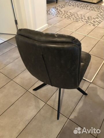 Офисный стул, кожанный