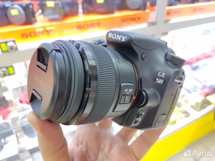 Sony SLT-A58 kit 18-55mm SAM II пробег 19.501 кадр