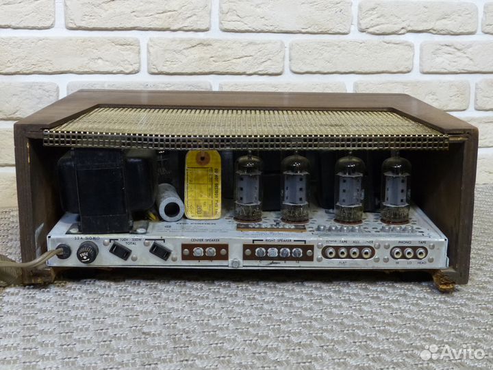 Fisher X-100-C ламповый усилитель tubw 1960-х