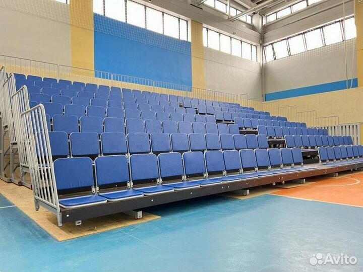 Трибуна восьмирядная 186 места телескопическая си