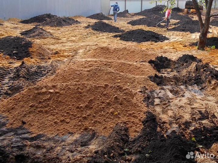 Грунт для поднятия уровня участка. А-2-9