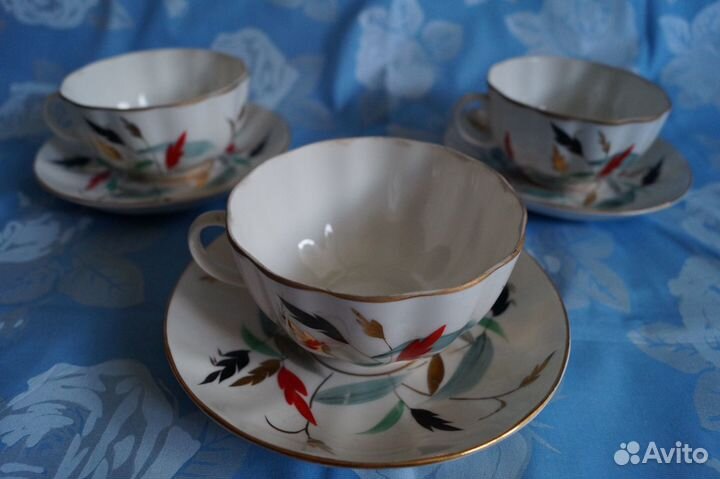 Три чайные пары 