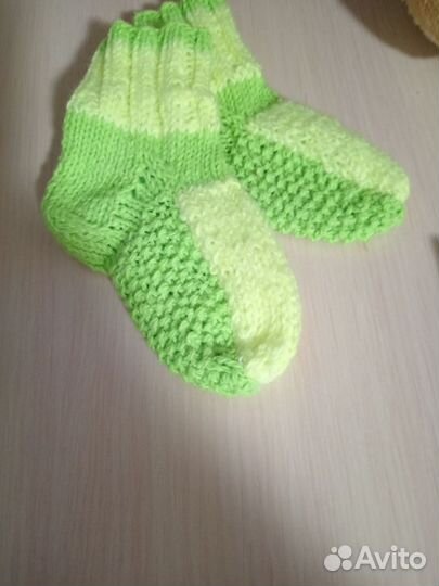 Носки вязаные детские