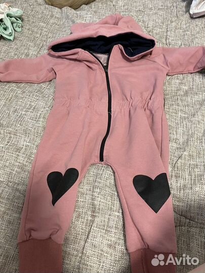 Пакет вещей на девочку 6-10 месяцев