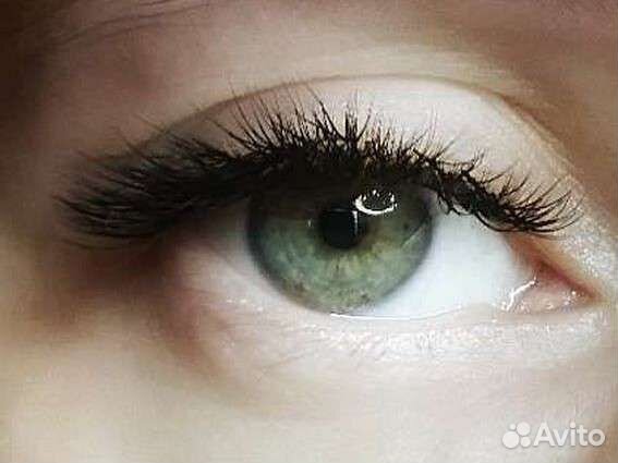 Наращивание ресниц, оформление бровей