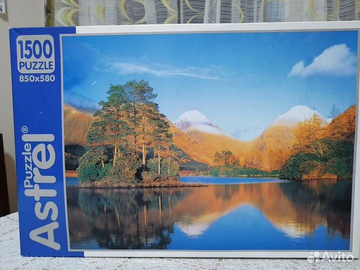 Пазлы 500, 1000, 1500 деталей