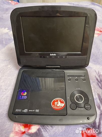 Портативный dvd плеер bbk