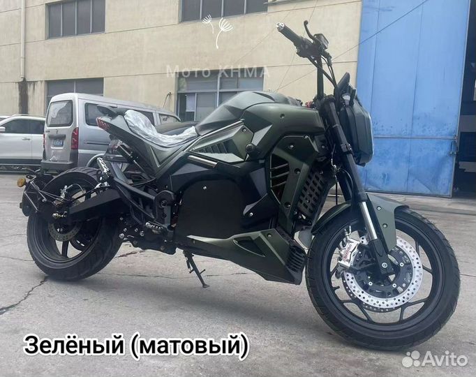 Электромотоцикл ducati diavel devil 8000W (ремень)