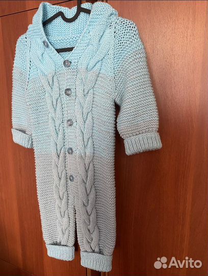 Комбинезон вязаный