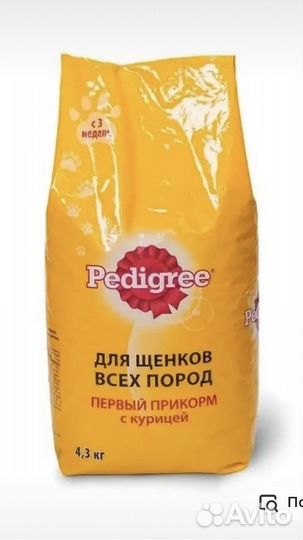 Корм для щенков