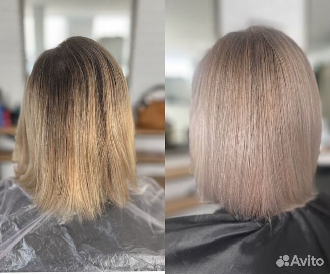 Окрашивание волос (сложные техники)