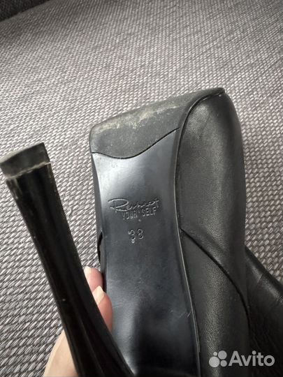 Ботильоны кожаные Respect