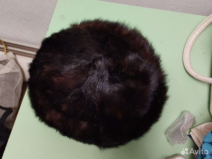 Мужская шапка норка