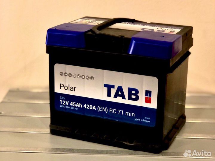 Аккумуляторы новые TAB 62,70,74,75 Ач