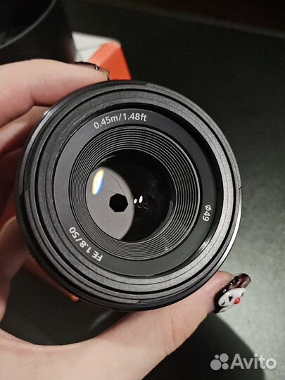 Объектив Sony FE 50mm F1.8