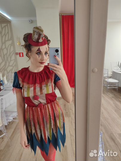 Платье клоунессы