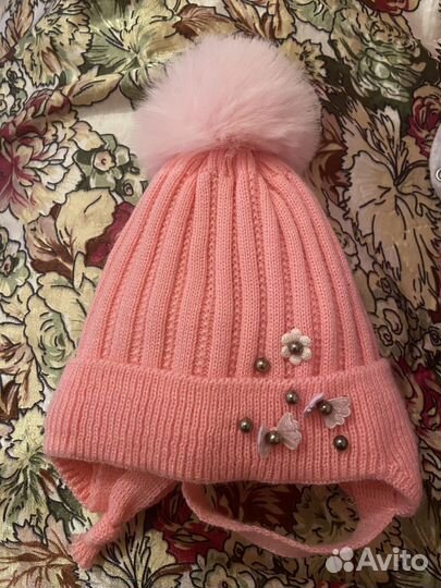 Шапка детская зимняя для девочки