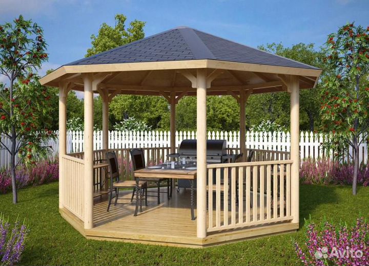 Беседка для дачи