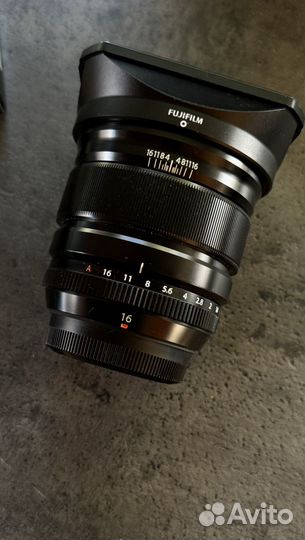 Объектив fujinon XF16mm