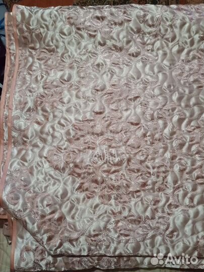 Покрывало жаккардовое розовое 240*220см