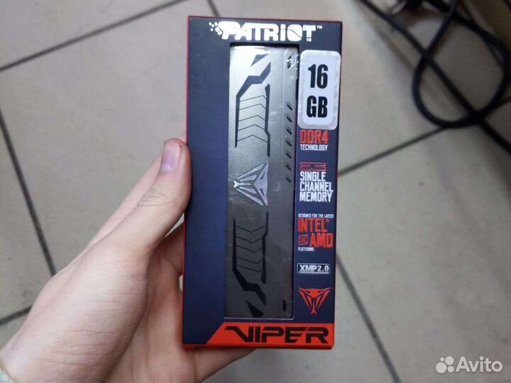 Оперативная память Patriot Viper Steel 16 гб
