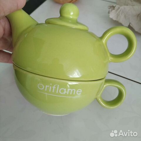 Заварочный чайник+чашка