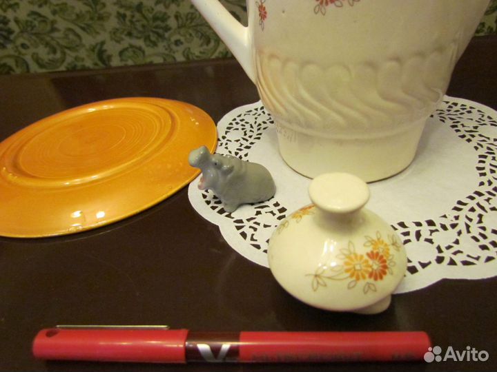 Старинный украинский Косов керамика кувшин