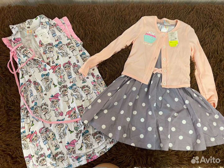 Детская одежда для девочек новая