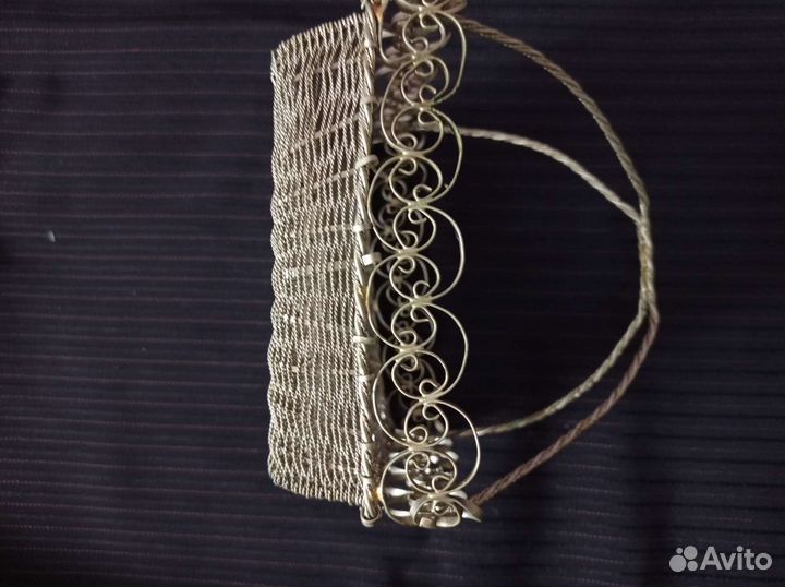 Конфетница мельхиоровая СССР