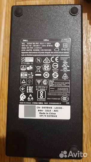 Док станция Dell с блоком питания