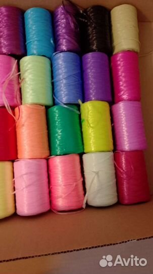 Нитки для вязания мочалок оптом