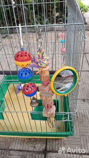 Игрушки для попугаев