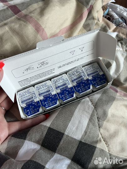 Контактные линзы acuvue one day