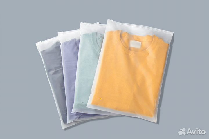 Пакеты зип лок с бегунком 90 мкр 30 на 40