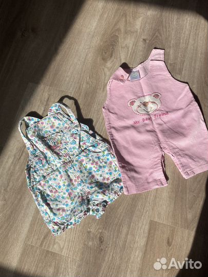 Пакет вещей на девочку 74-80